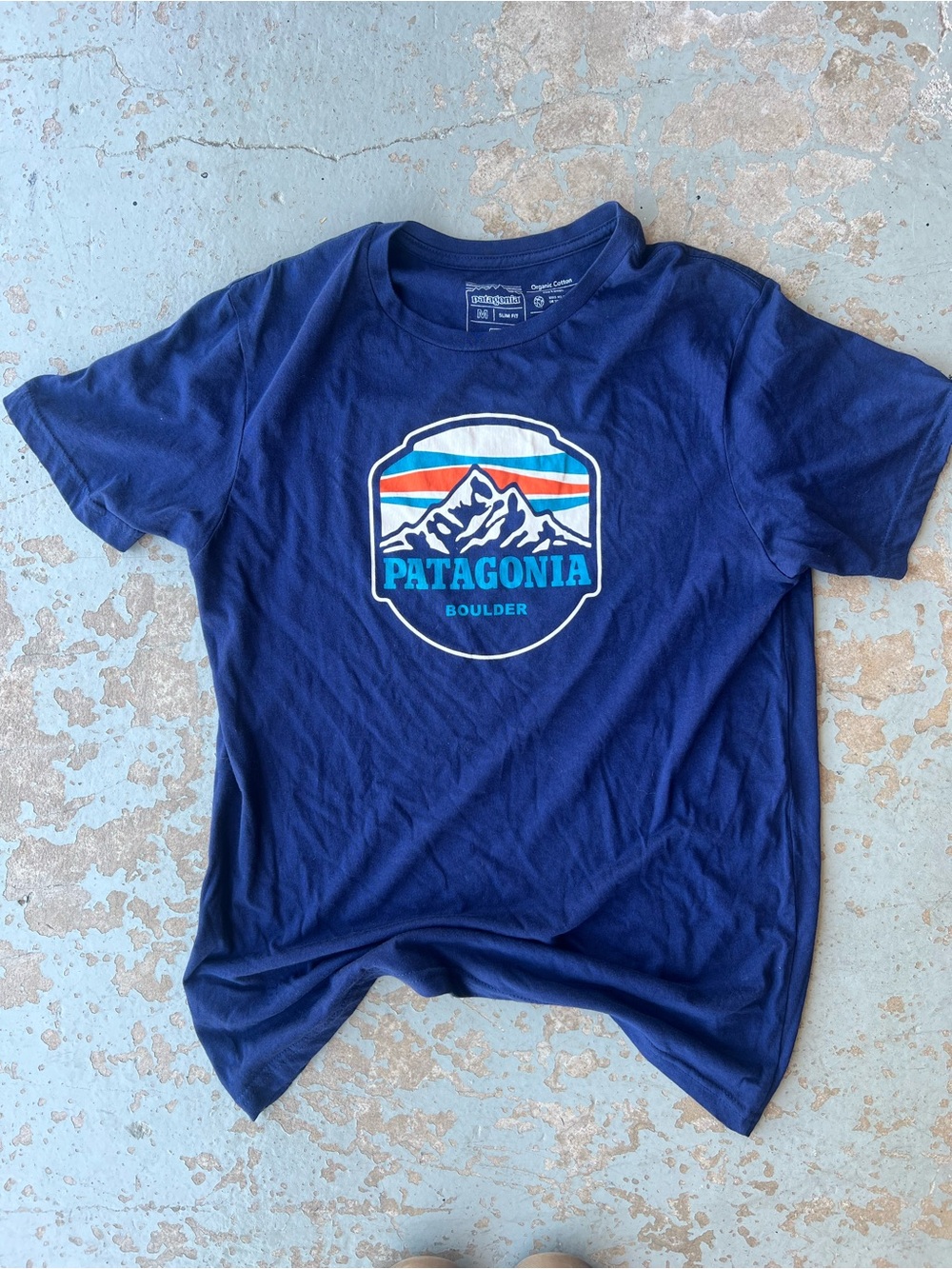 Patagonia XL Navy T-Shirt